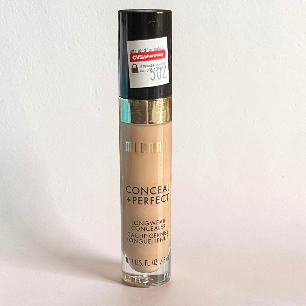 Milani Conceal + Perfect Longwear Concealer 12 hours 145 Warm Beige Matte